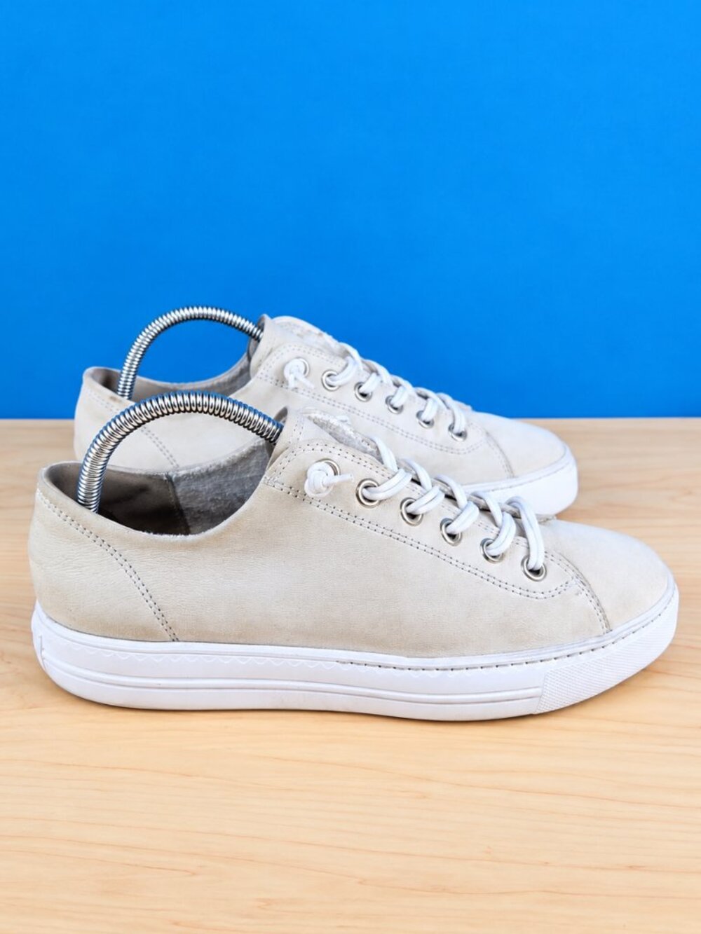 Paul Green Hadley Platform Low Sneakers Nubuck soft Womens Size 7.5 US